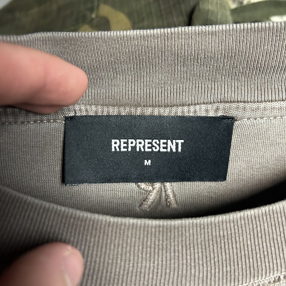 Represent Clo. Designer Represent Basic Brown Streetwear oversized tee Size US M / EU 48-50 / 2 - 3 Thumbnail
