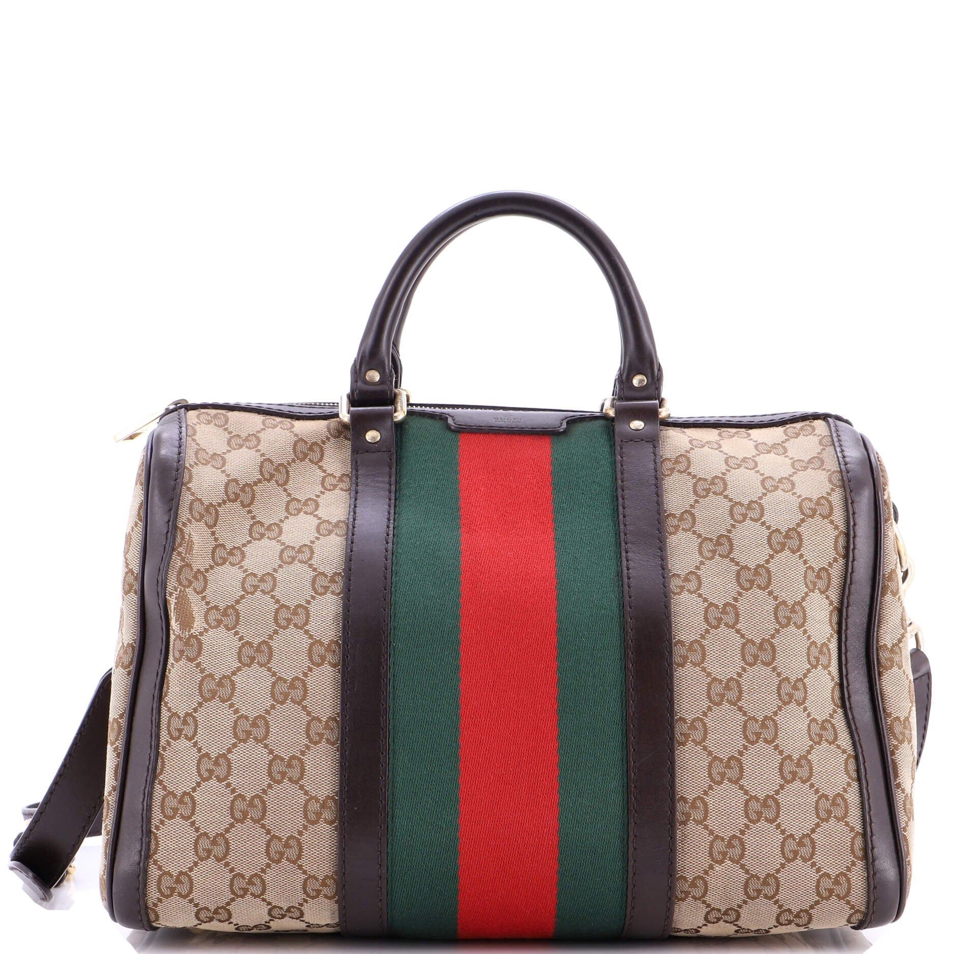 Vintage Web Boston Bag