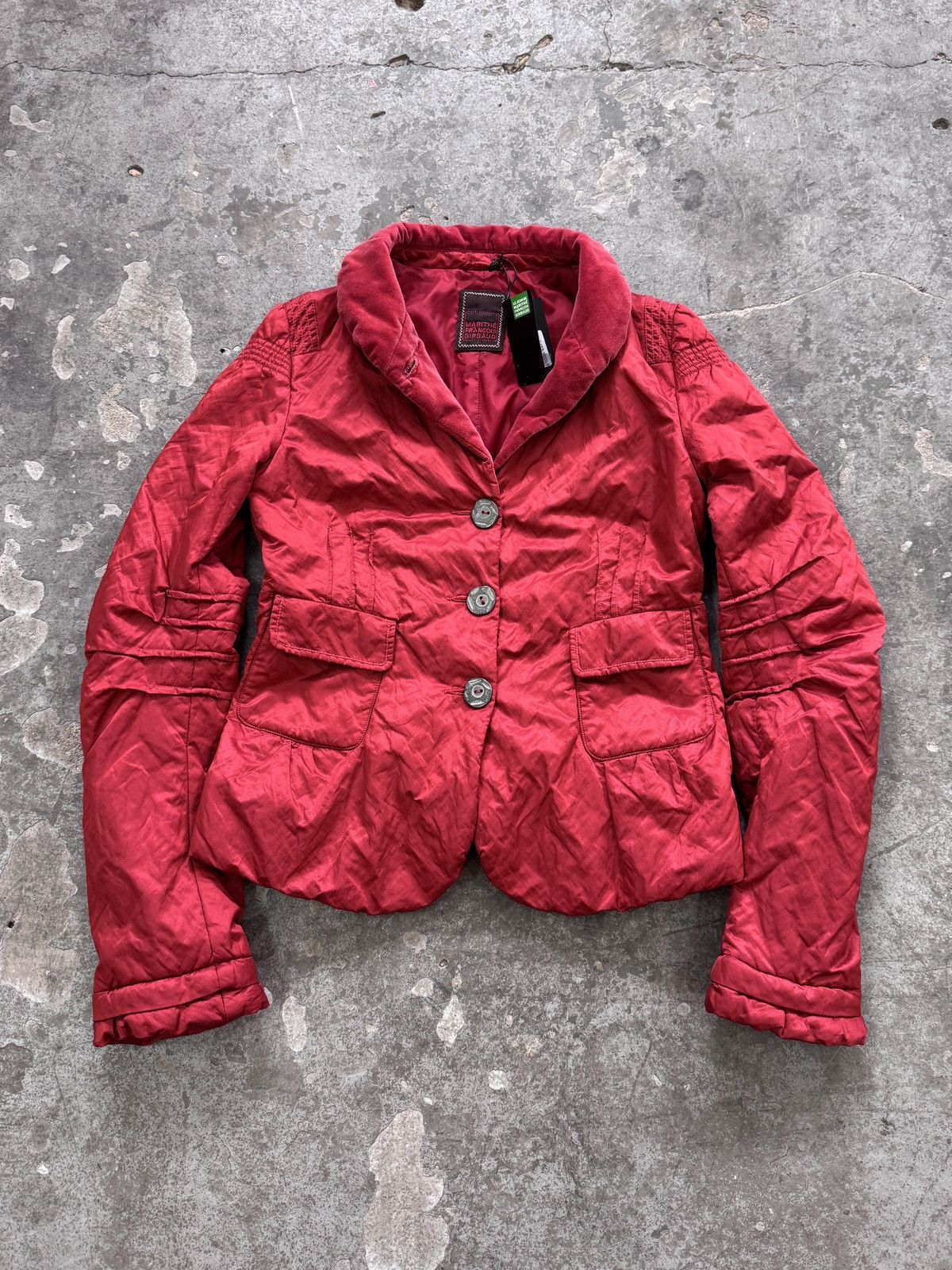 Marithe + Francois Girbaud Martine Francois Girbaud Archive Bomber Blazer Jacket Size L / US 10 / IT 46 - 1 Thumbnail