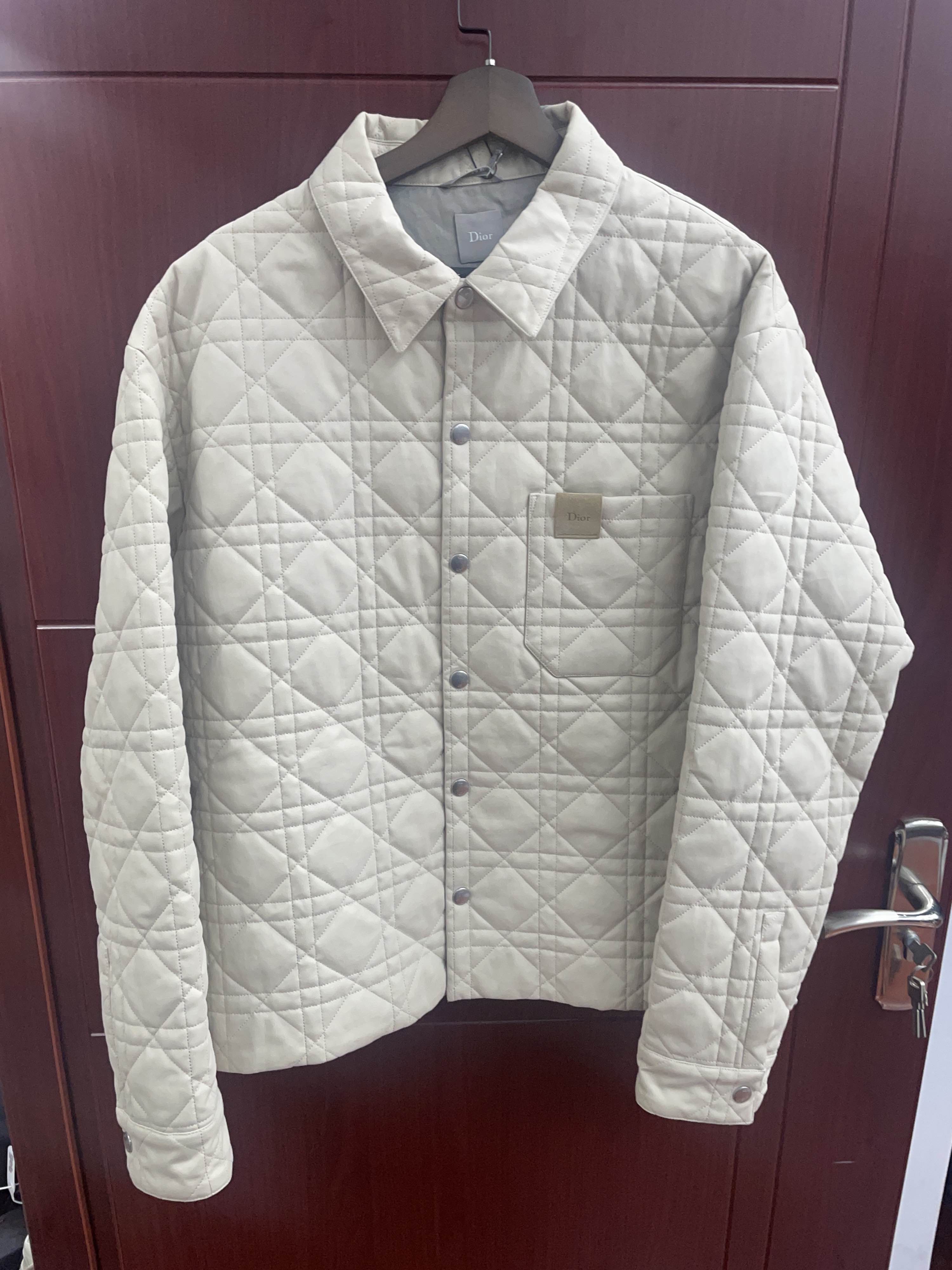 Dior Dior Quilted Cannage Jacket Size L Size US L / EU 52-54 / 3 - 1 Thumbnail