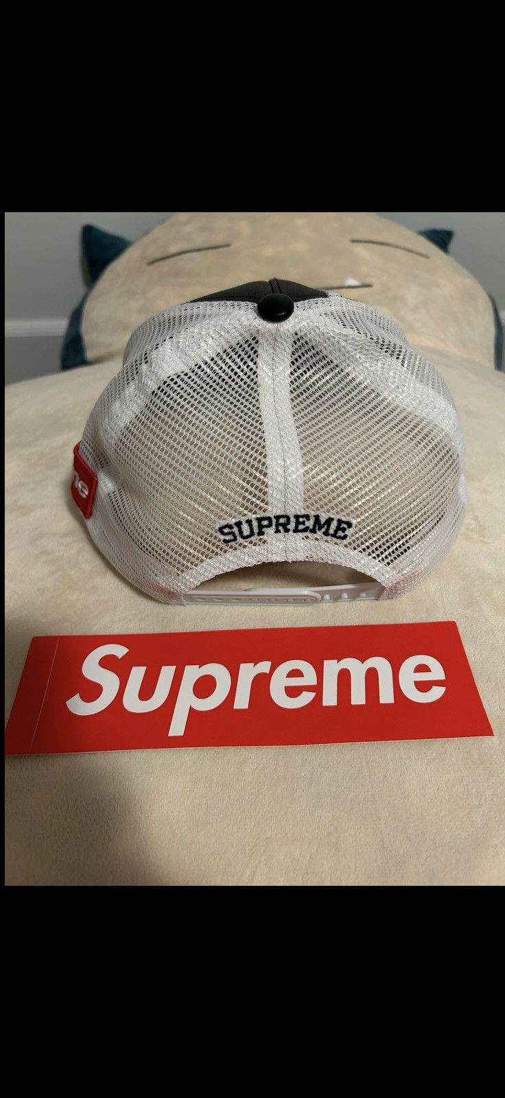 Supreme × Vanson Leathers Supreme Vanson Leather Trucker hat Size ONE SIZE - 3 Thumbnail