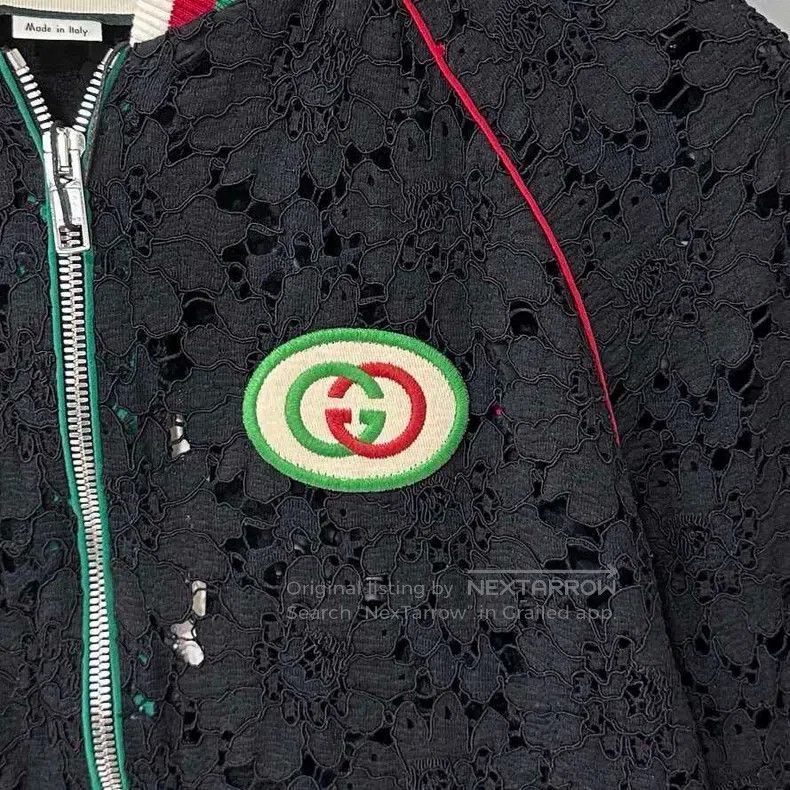 Gucci Gucci Lace hollow zipper jacket Size M / US 6-8 / IT 42-44 - 3 Thumbnail