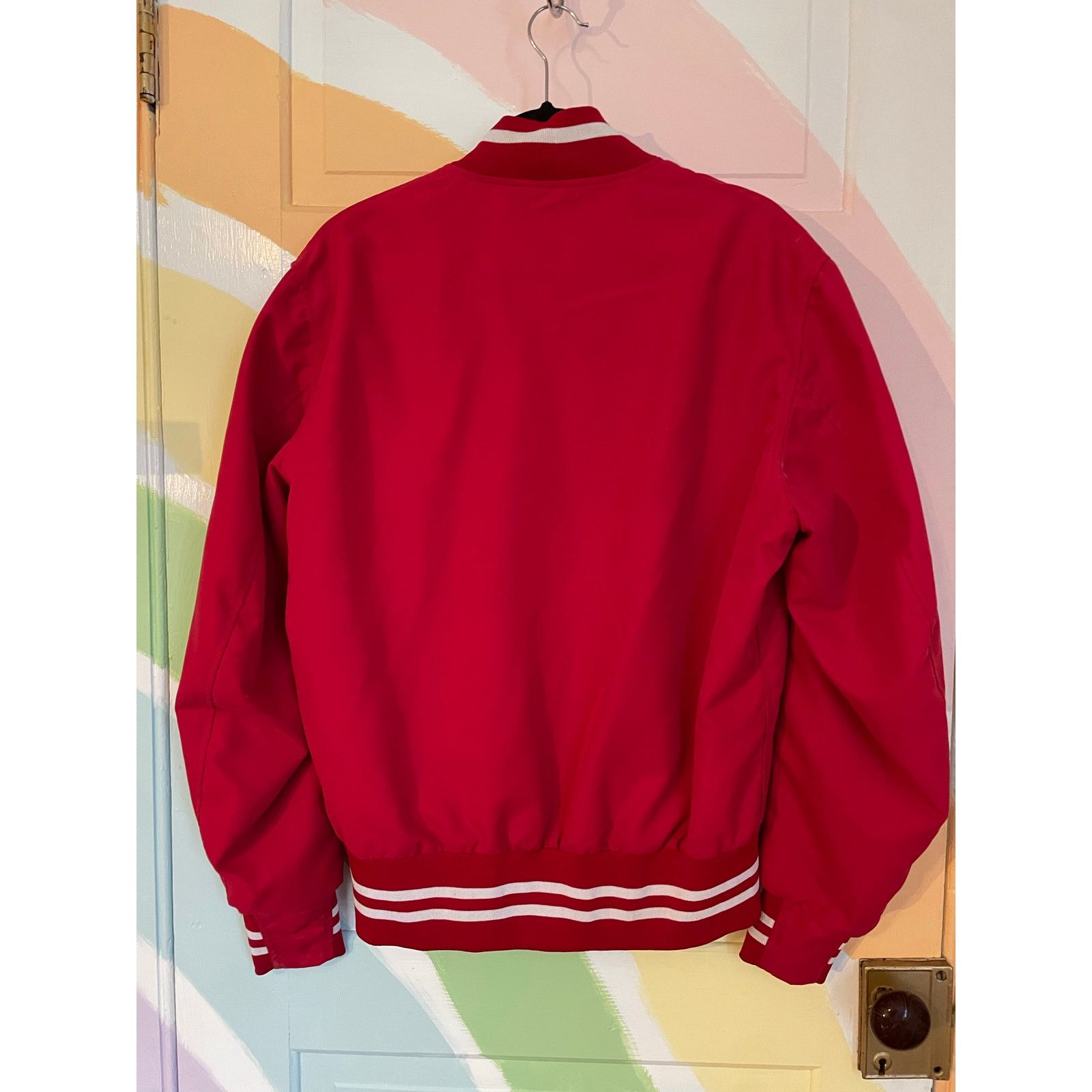 Maus & Hoffman Maus & Hoffman Red Varsity Jacket Men M Made in USA Classic Size US M / EU 48-50 / 2 - 4 Thumbnail