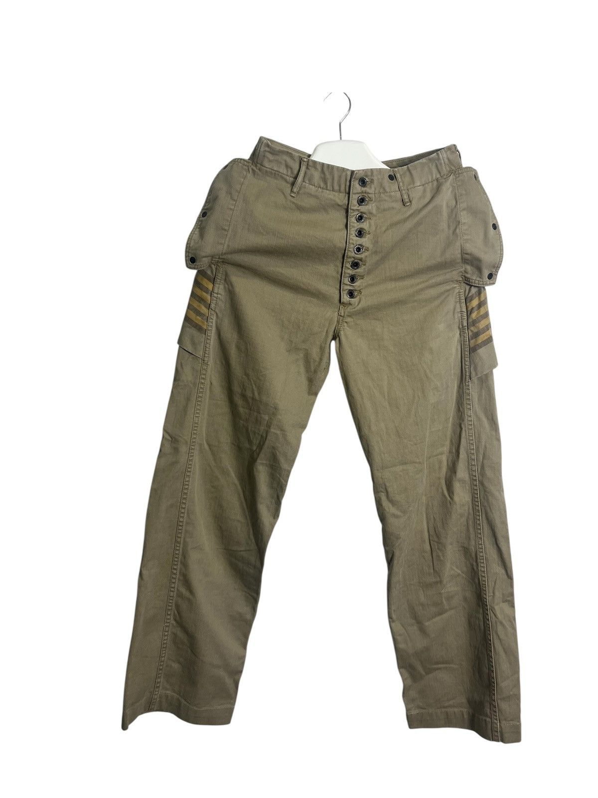 Japanese Brand KAPITAL MENS solid casual bottom Army pants Size US 28 / EU 44 - 1 Thumbnail