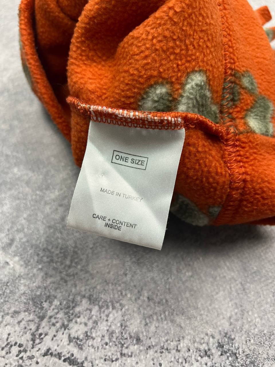 Jack Wolfskin Crazy Y2K Jack Wolfskin Fleece Monogram Raw Logo Hat Size ONE SIZE - 6 Thumbnail