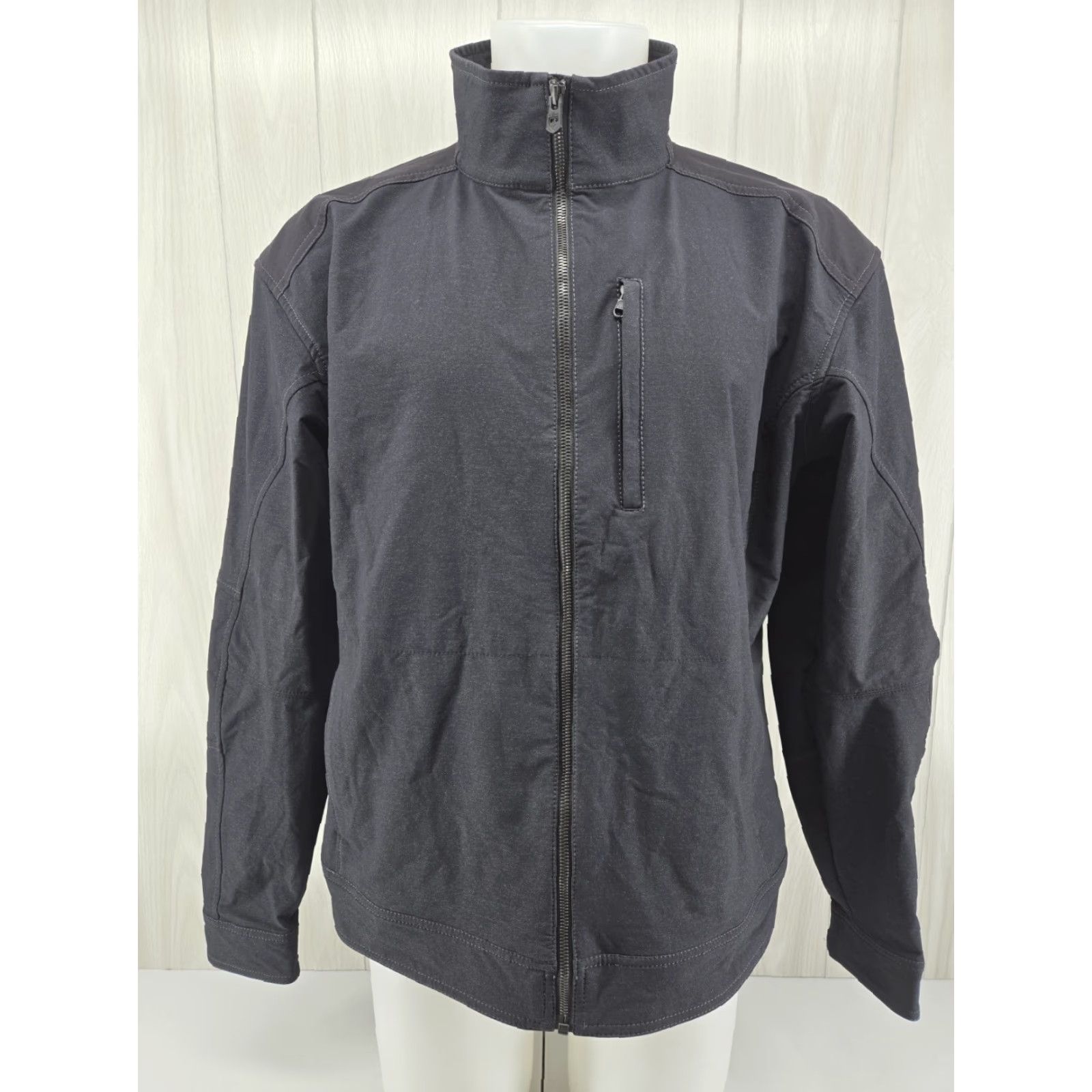 Carbon Kuhl Jacket Men's 2XL Carbon Black Gray Full Zip Softshell Long Sleeve Regular Fit Jacket Size US XXL / EU 58 / 5 - 2 Thumbnail