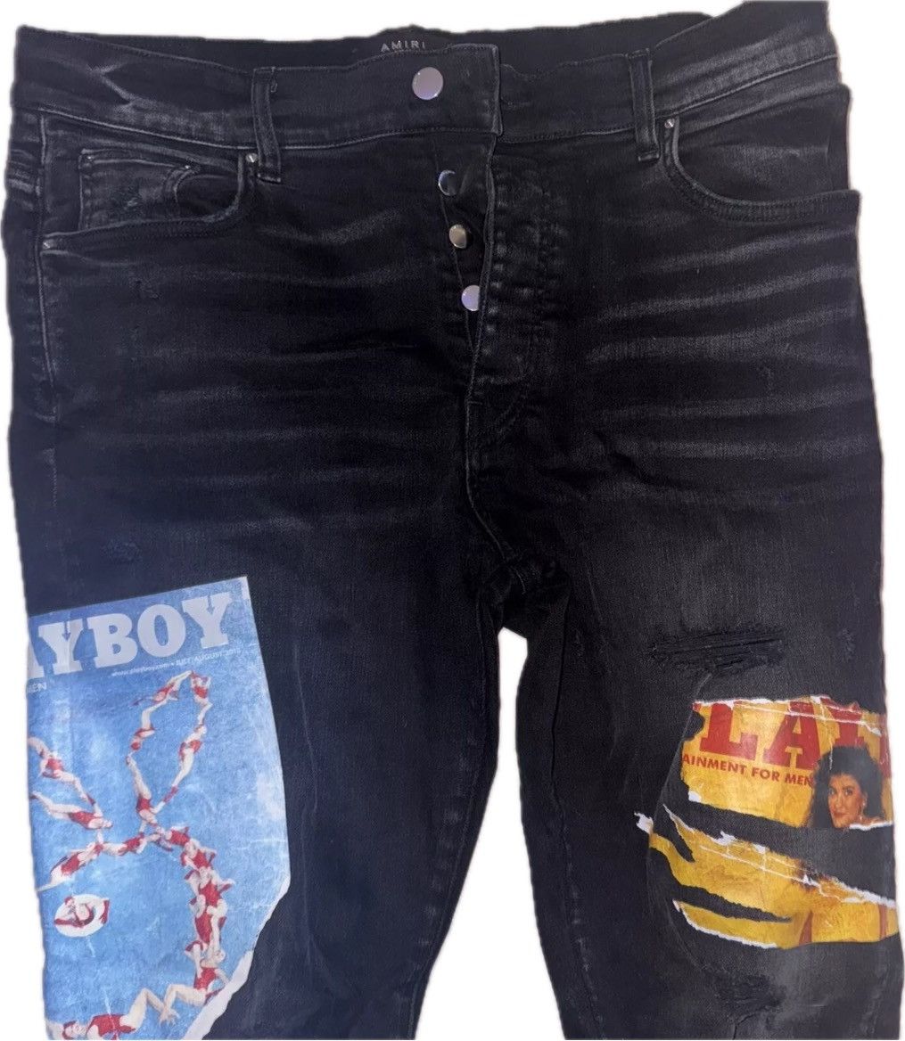 Amiri × Playboy Amiri Playboy Denim Size US 36 / EU 52 - 2 Thumbnail