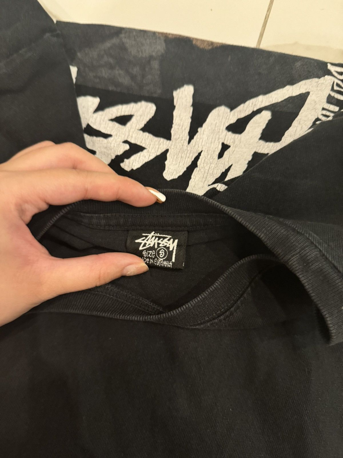 Stussy Stussy Black T shirt Size US S / EU 44-46 / 1 - 3 Thumbnail