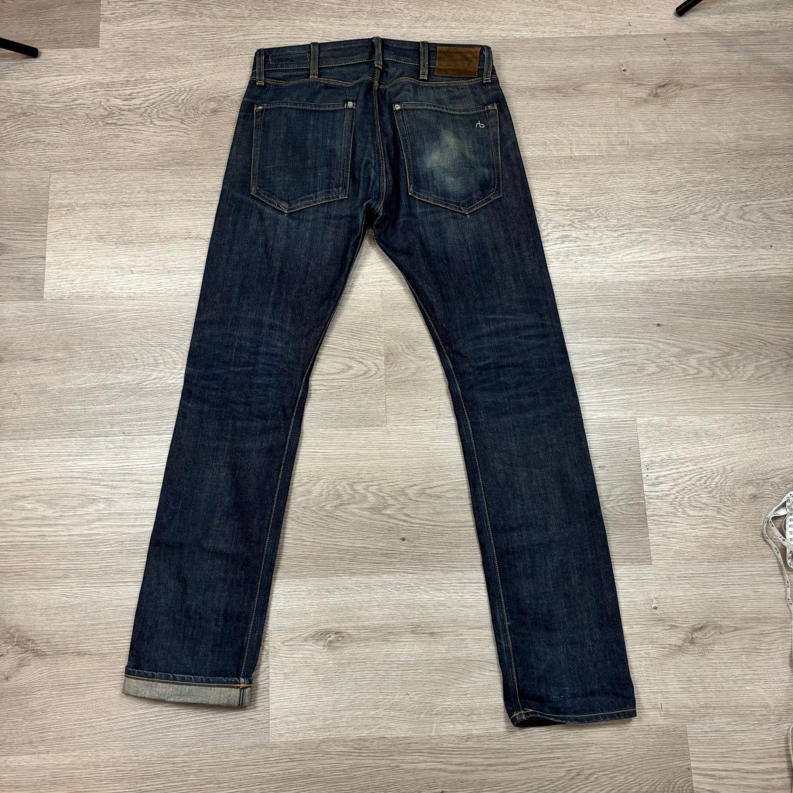 Rag & Bone Rag & Bone Indigo Selvedge Denim Jeans Men's 31x34 Size US 31 - 3 Thumbnail