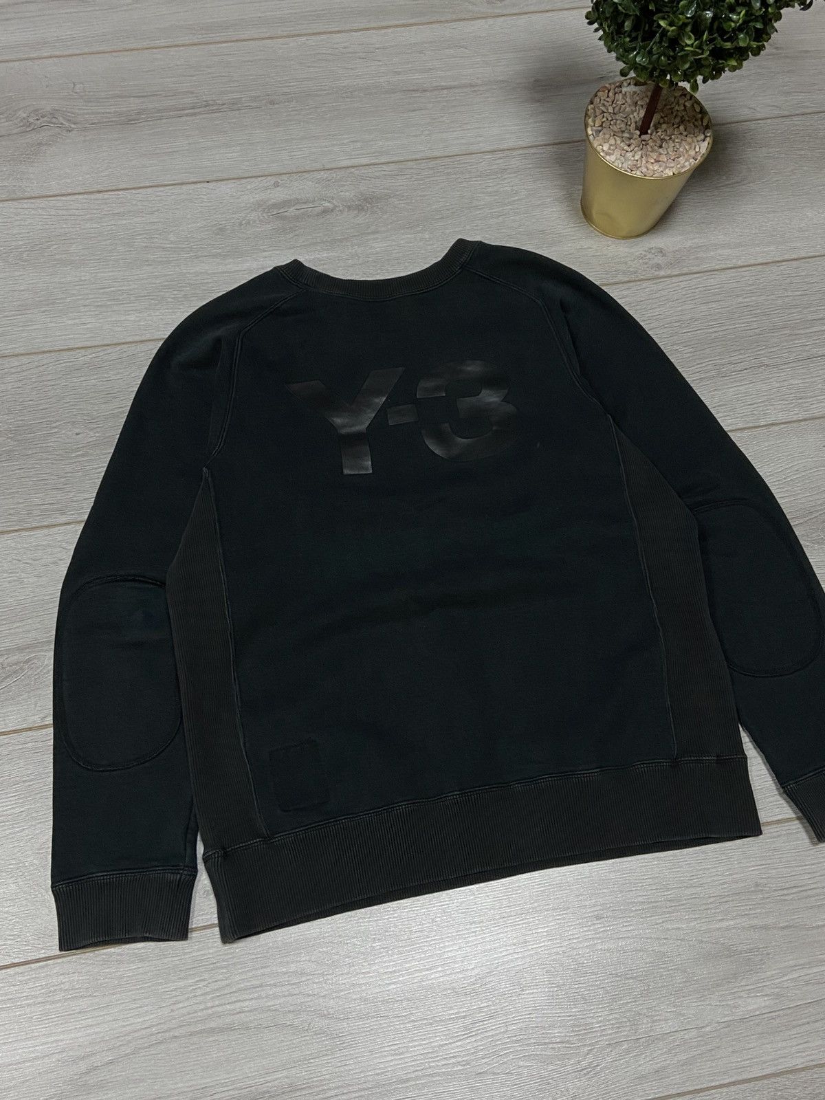 Yohji Yamamoto Y-3 Yohji Yamamoto x Adidas vintage big logo sweatshirt Size US M / EU 48-50 / 2 - 8 Thumbnail