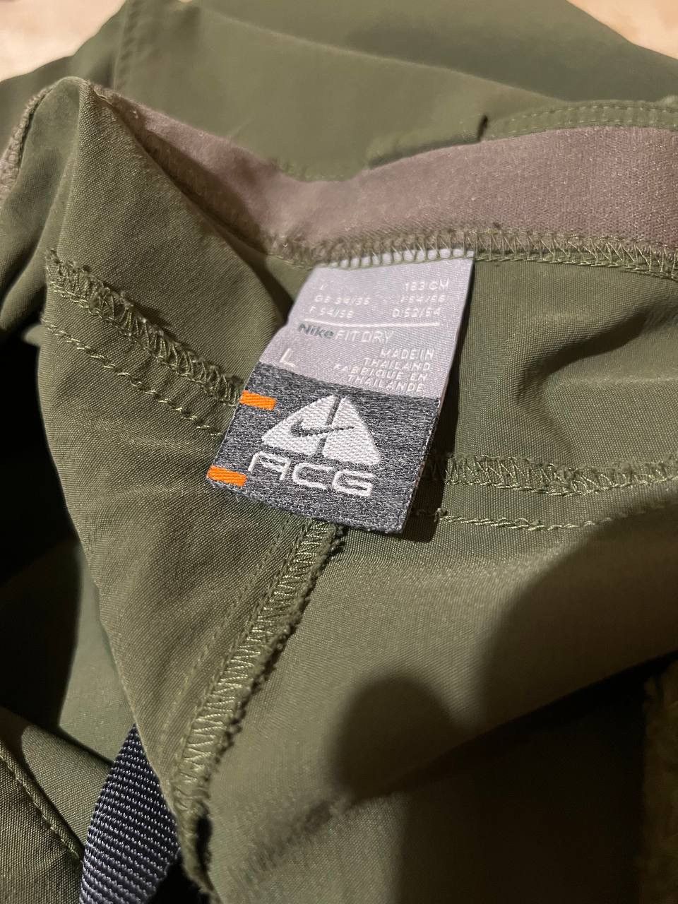 Nike Nike ACG Military Bermuda Long Shorts Big Logo Nylon baggy Size US 34 / EU 50 - 10 Thumbnail