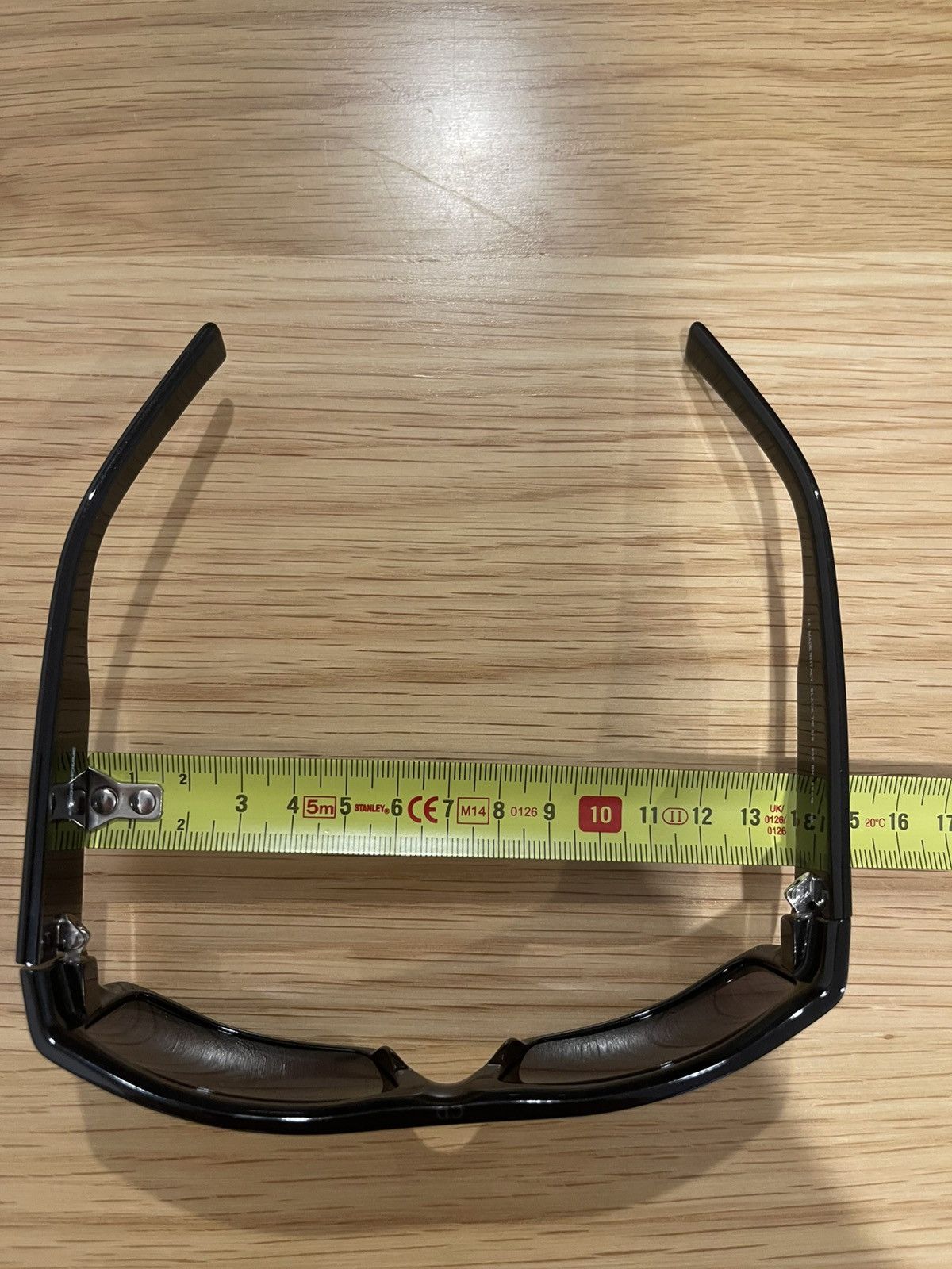 Dior × Hedi Slimane Dior Homme black tie 3/s thin sunglasses by Hedi Slimane Size ONE SIZE - 15 Thumbnail