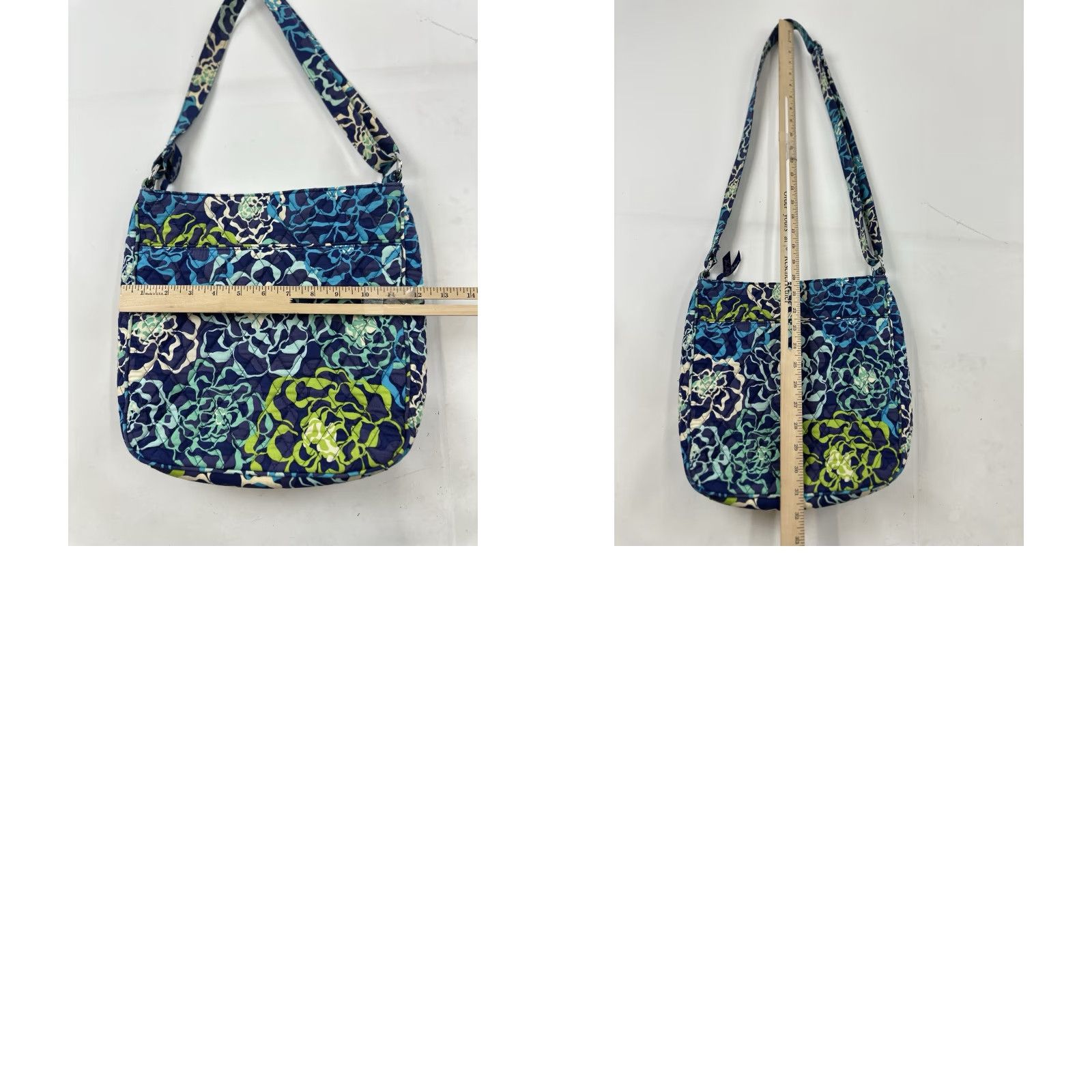 Vera Bradley Vera Bradley Crossbody Bag Katalina Blues Floral Quilted Multicolor Fabric Women's Bag Size ONE SIZE - 8 Thumbnail