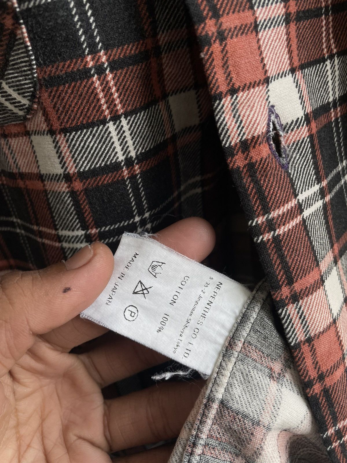 Needles Needles Japanese Plaid Button Up Longsleeve Shirts Size US M / EU 48-50 / 2 - 9 Thumbnail