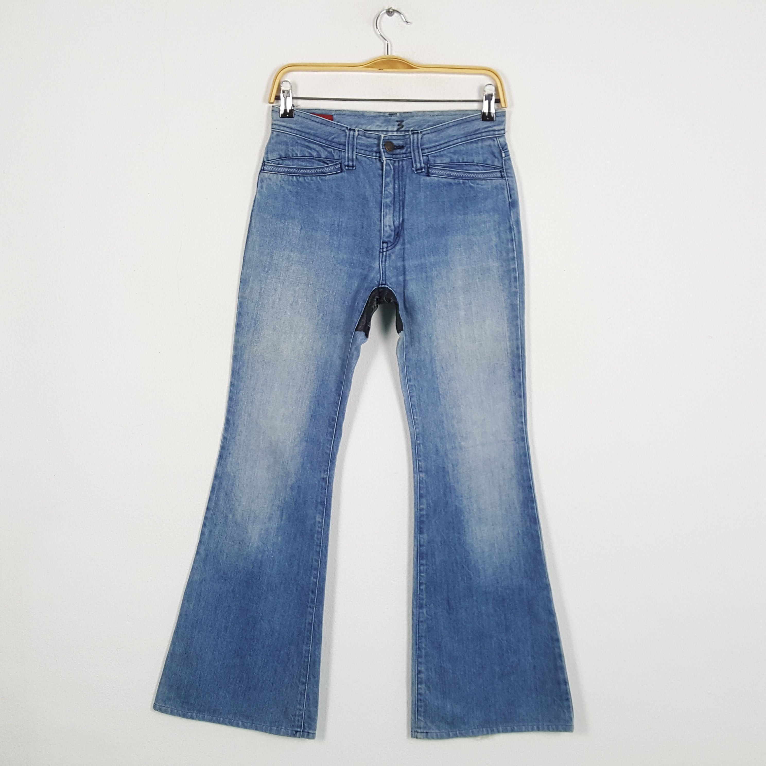 Hysteric Glamour × Japanese Brand × Vintage Vintage HYSTERIC GLAMOUR Japanese Fashion Brand Bootcut Jean Size 27" / US 4 / IT 40 - 4 Thumbnail