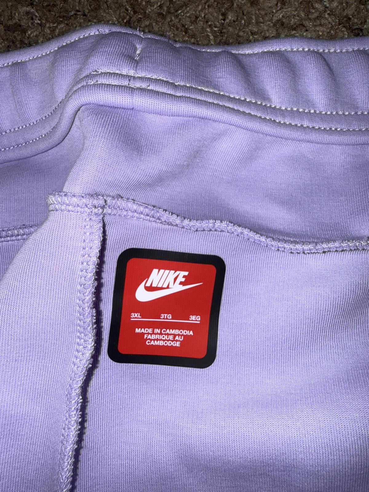 Nike Nike Men’s Sportswear Lavender Tech Fleece Sweatpants Sample Size US 40 / EU 56 - 6 Thumbnail