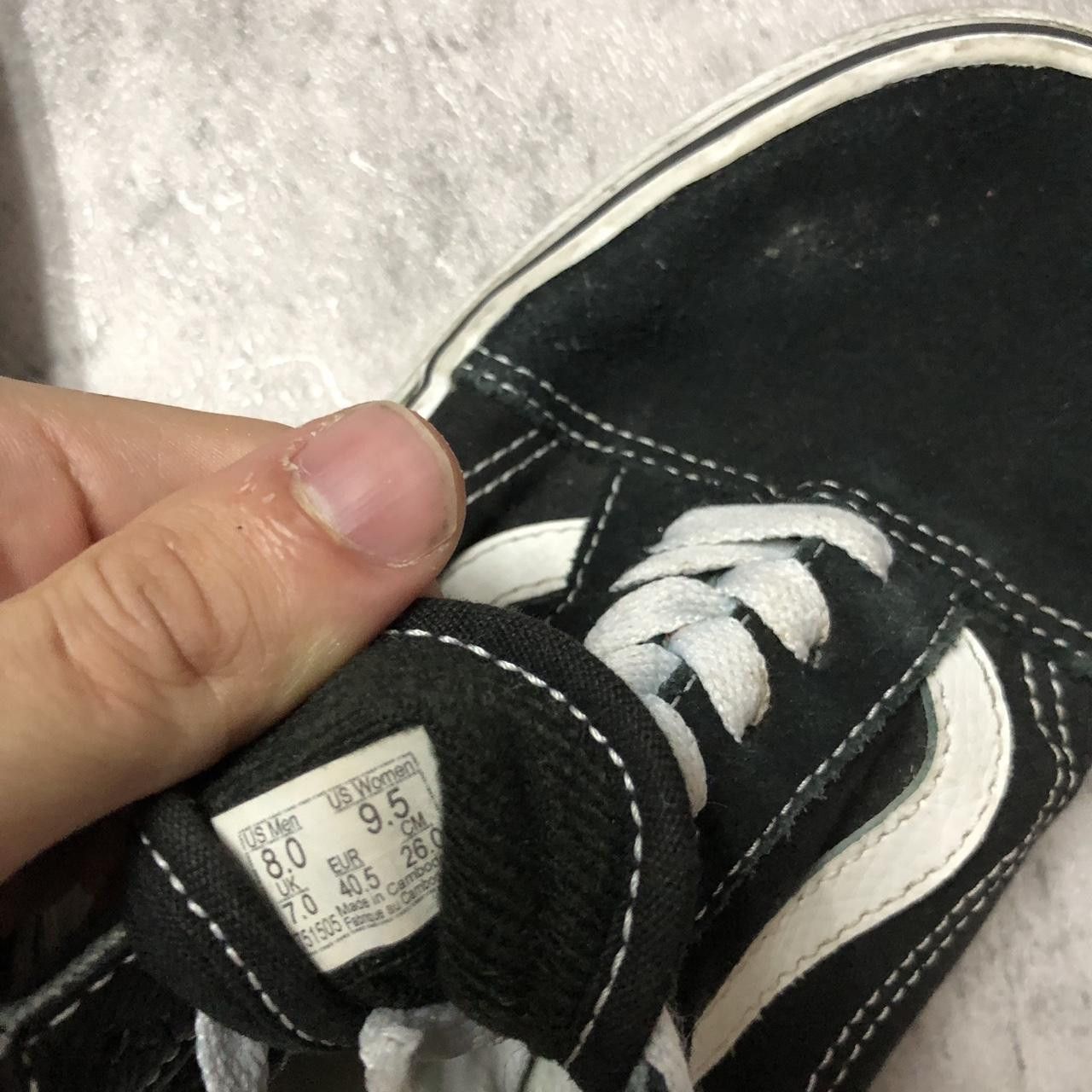 Vans Black and white Vans Old Skool trainers Size US 9.5 / EU 42-43 - 7 Thumbnail