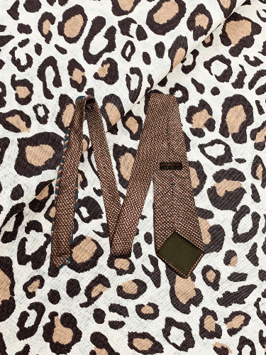 Yves Saint Laurent YVES SAINT LAUREN Tie Pointed Print Casual Clasic Size ONE SIZE - 1 Thumbnail