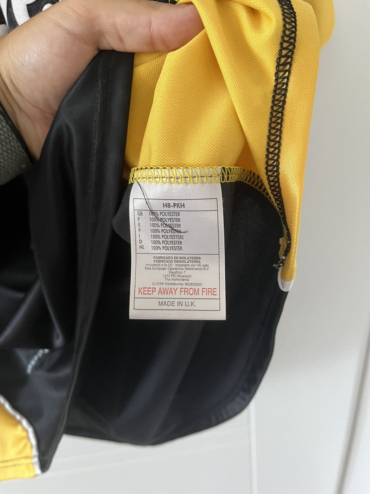Borussia Dortmund nike 1998/1999 wyjazdowa Vintage — zdjęcie 4