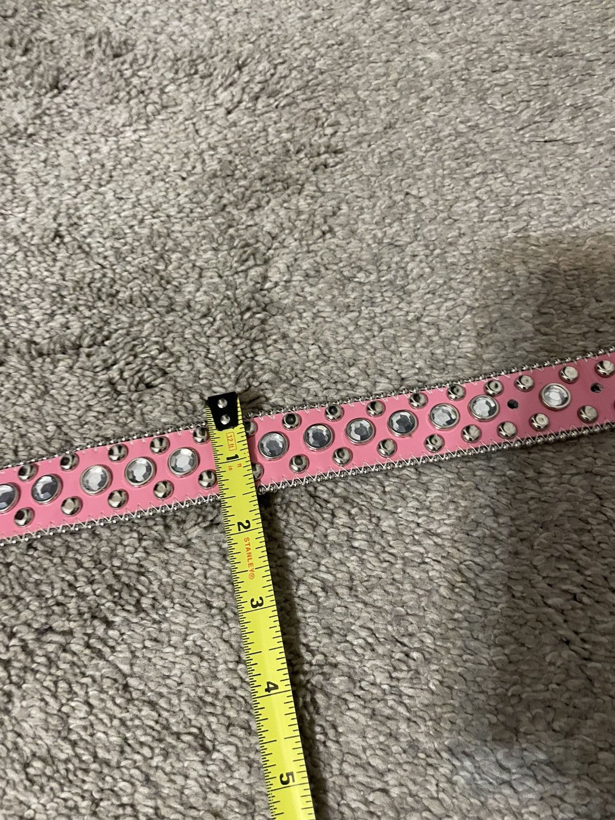 Other Y2K Style Rhinestone Studded Belt Horseshoe Buckle Size M Size ONE SIZE - 4 Thumbnail