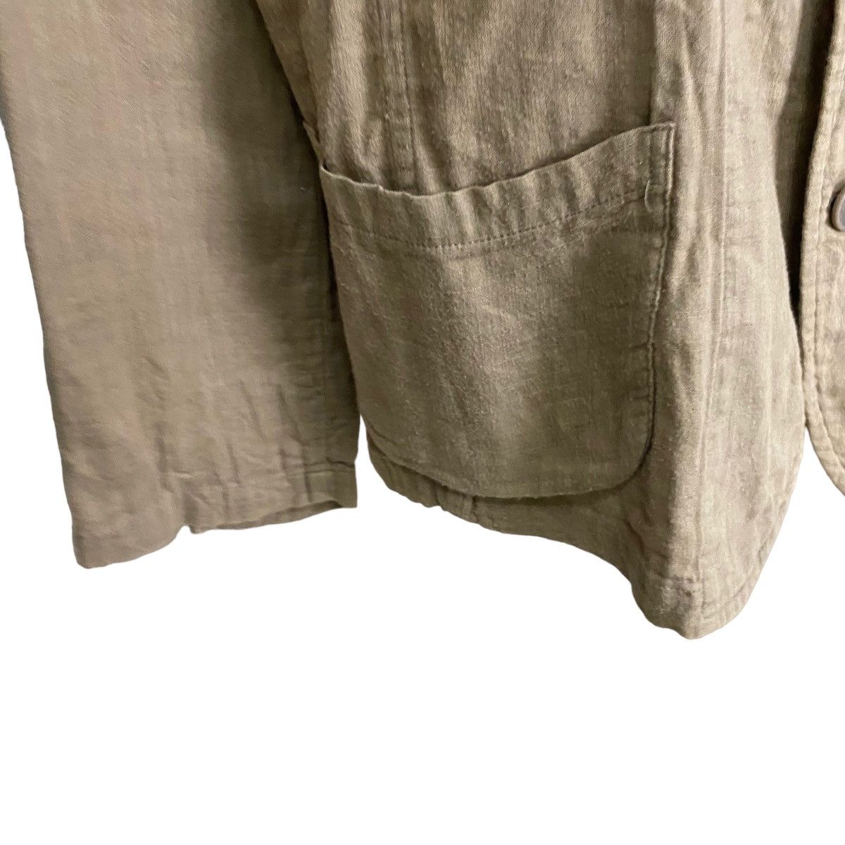 Issey Miyake 1 mile Plantation By Issey Miyake Olive Green Shirt Button Size US M / EU 48-50 / 2 - 7 Thumbnail