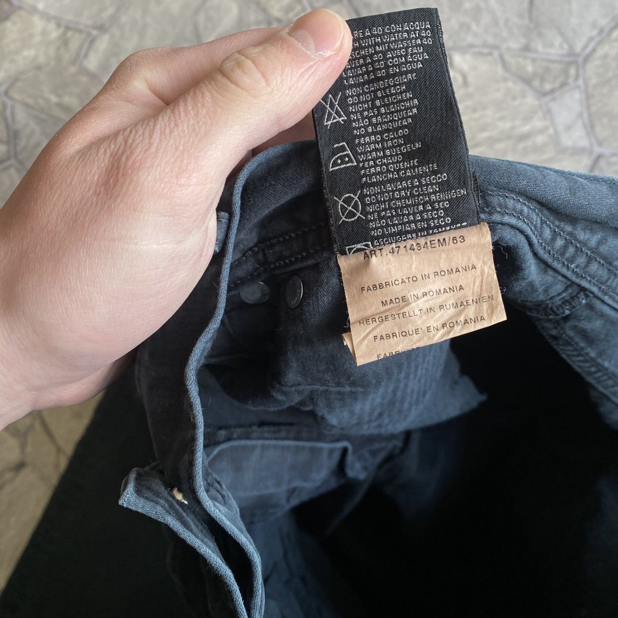 Stone Island Rare S.I. Denims Vintage Stone Island Jeans Denim Pants Size US 32 / EU 48 - 17 Thumbnail