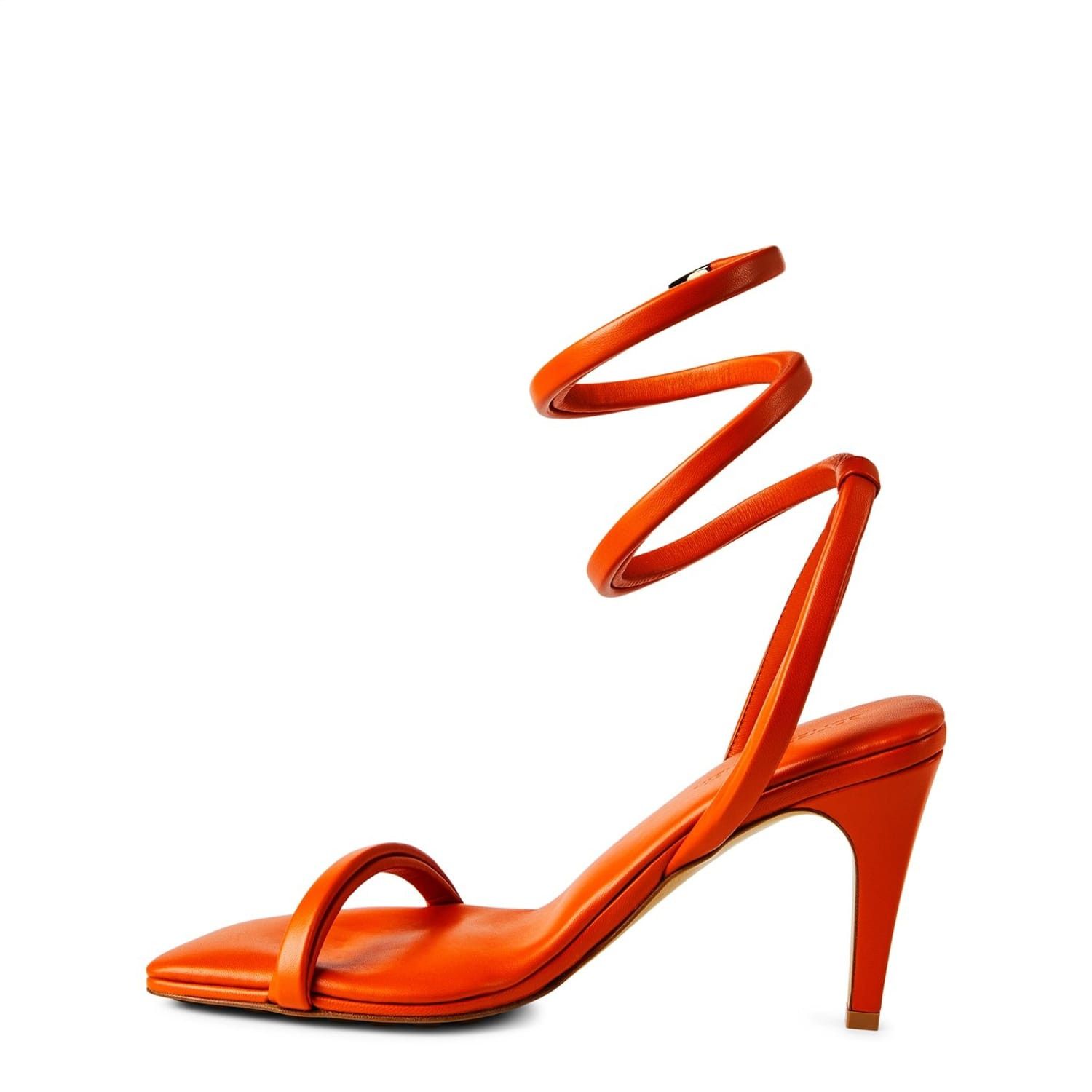 Bottega Veneta Bottega Veneta Bv Stiletto Heel Sandals in Orange Size US 6 / IT 36 - 3 Thumbnail