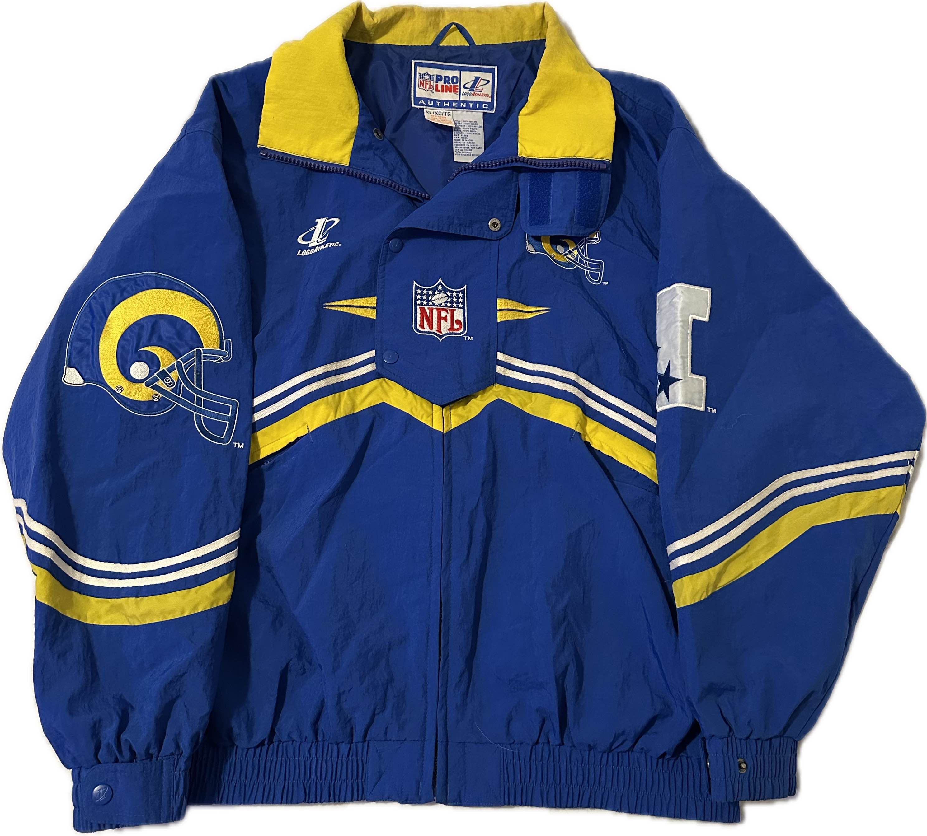 NFL NFL Pro Line Authetic Vintage St. Louis LA Rams Jacket Size US XL / EU 56 / 4 - 1 Thumbnail