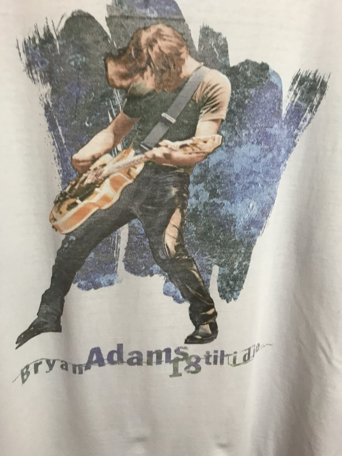 Band Tees × Vintage Vintage Bryan Adams band rock tee Size US XL / EU 56 / 4 - 3 Thumbnail