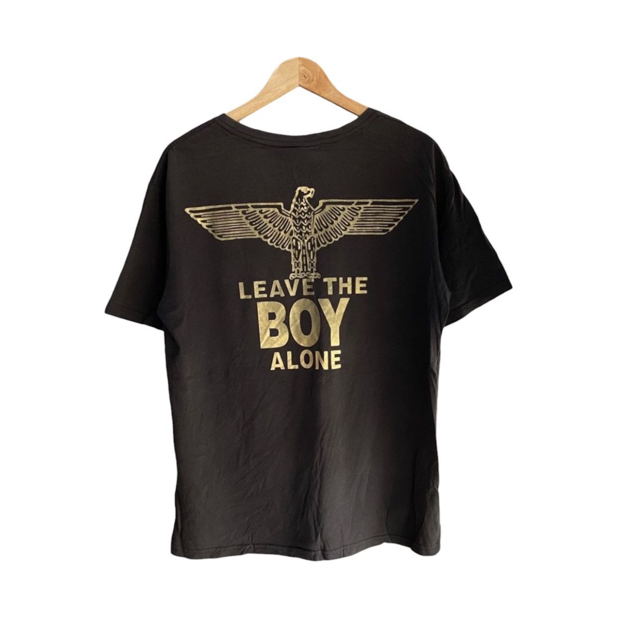 Boy London Boy London Snakeskin Spellout Eagle Logo T-Shirt Black Size US L / EU 52-54 / 3 - 2 Thumbnail