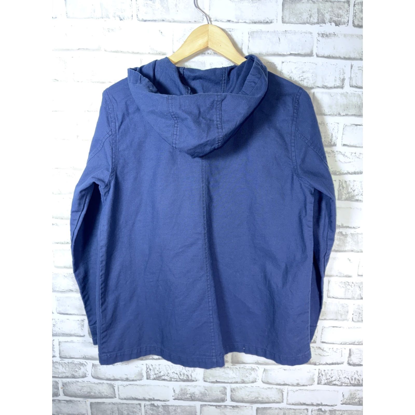 The North Face VINTAGE? Wait: The item is a The North Face Shipler Full Zip Hooded Canvas Jacket Women’s Small Navy Blue Size S / US 4 / IT 40 - 8 Thumbnail