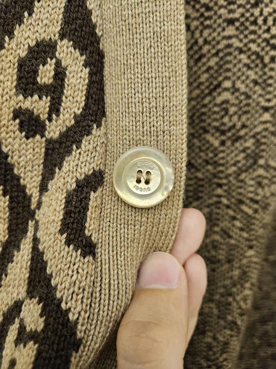 Gucci G Rhombus Knit Cardigan Size US M / EU 48-50 / 2 - 5 Thumbnail