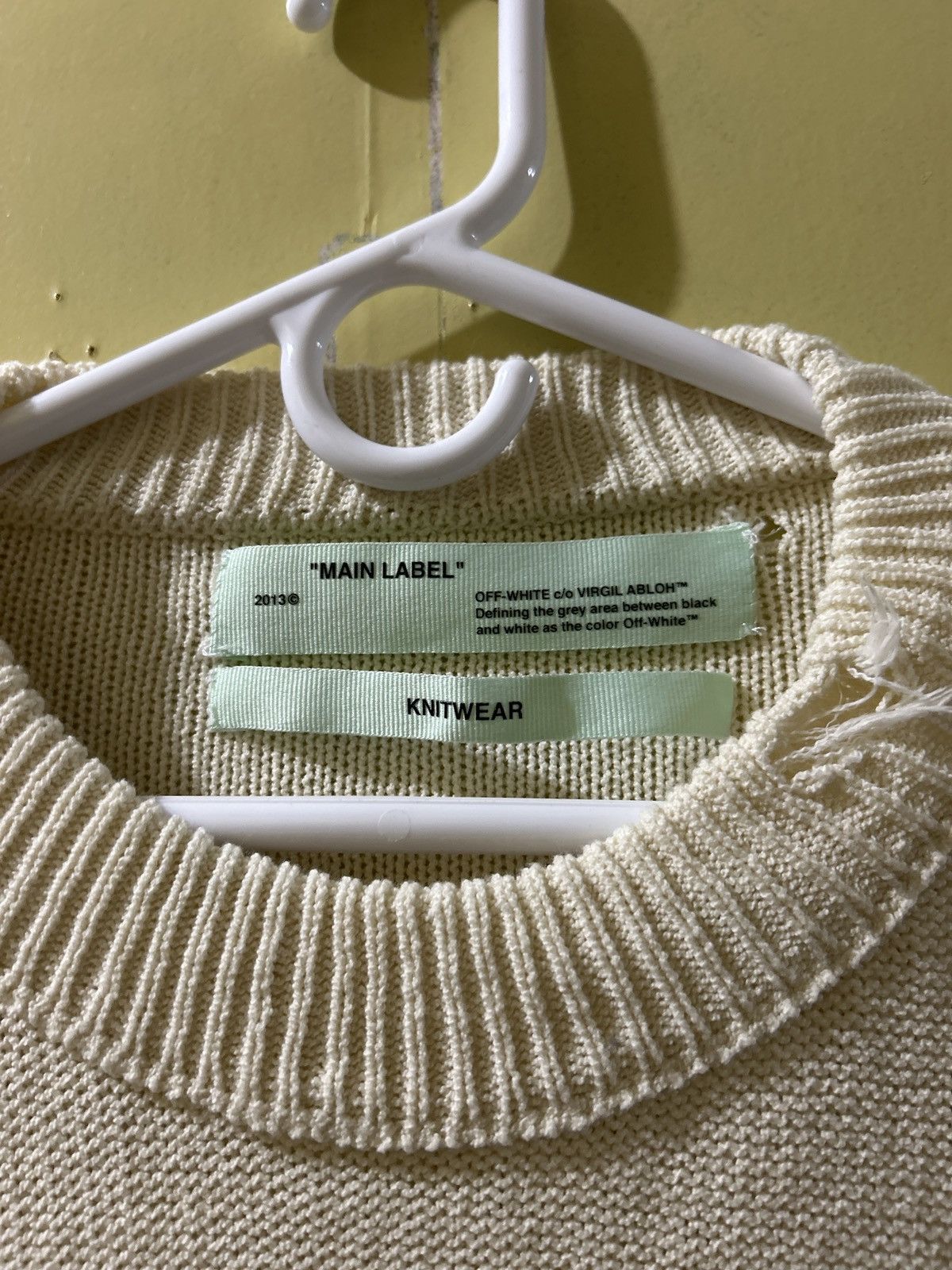 Off-White Off-White Logo Sweater Size US S / EU 44-46 / 1 - 3 Thumbnail