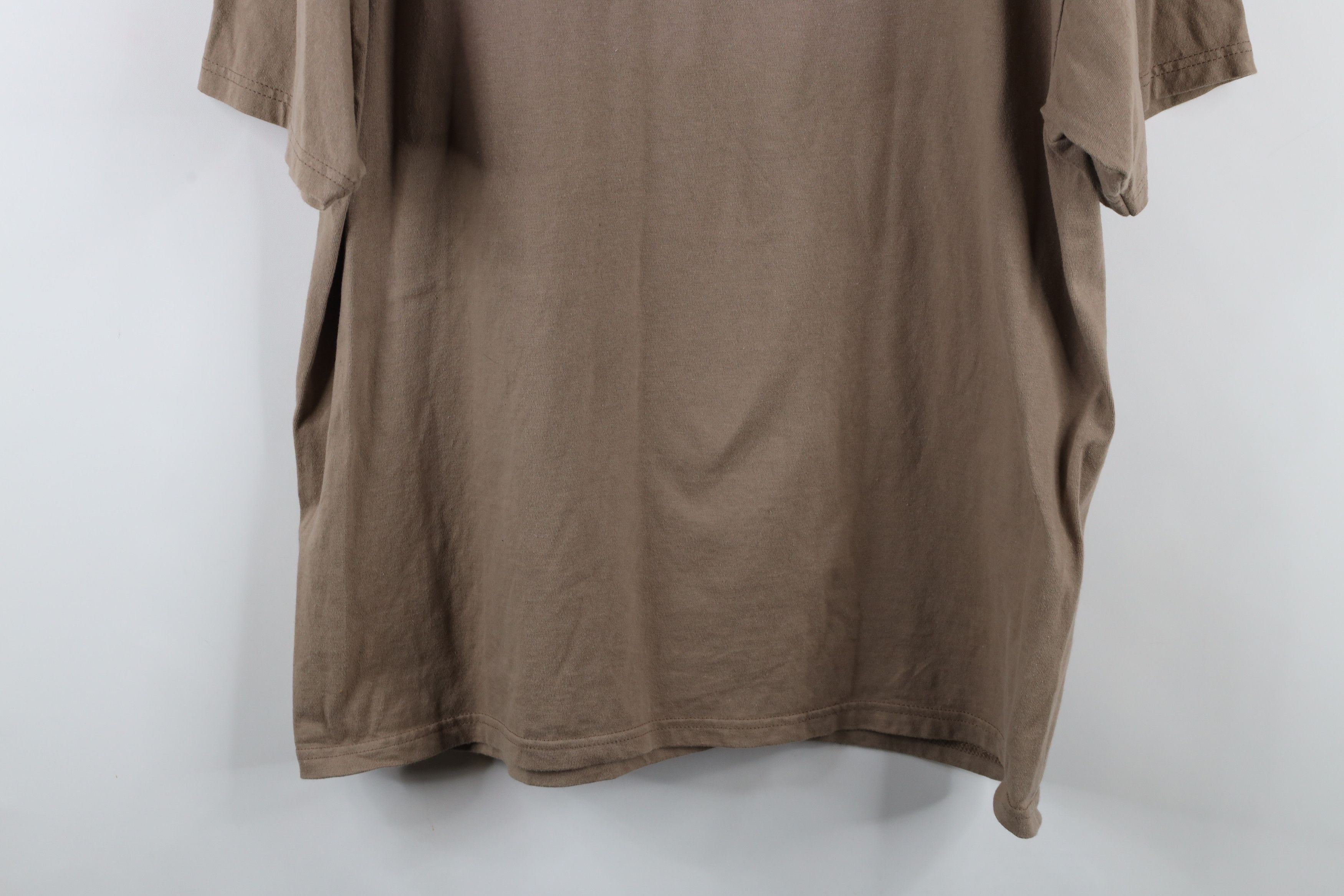 Vintage Vintage 90s Streetwear Hawaii Beach Palm Tree T-Shirt Brown Size US XL / EU 56 / 4 - 14 Thumbnail