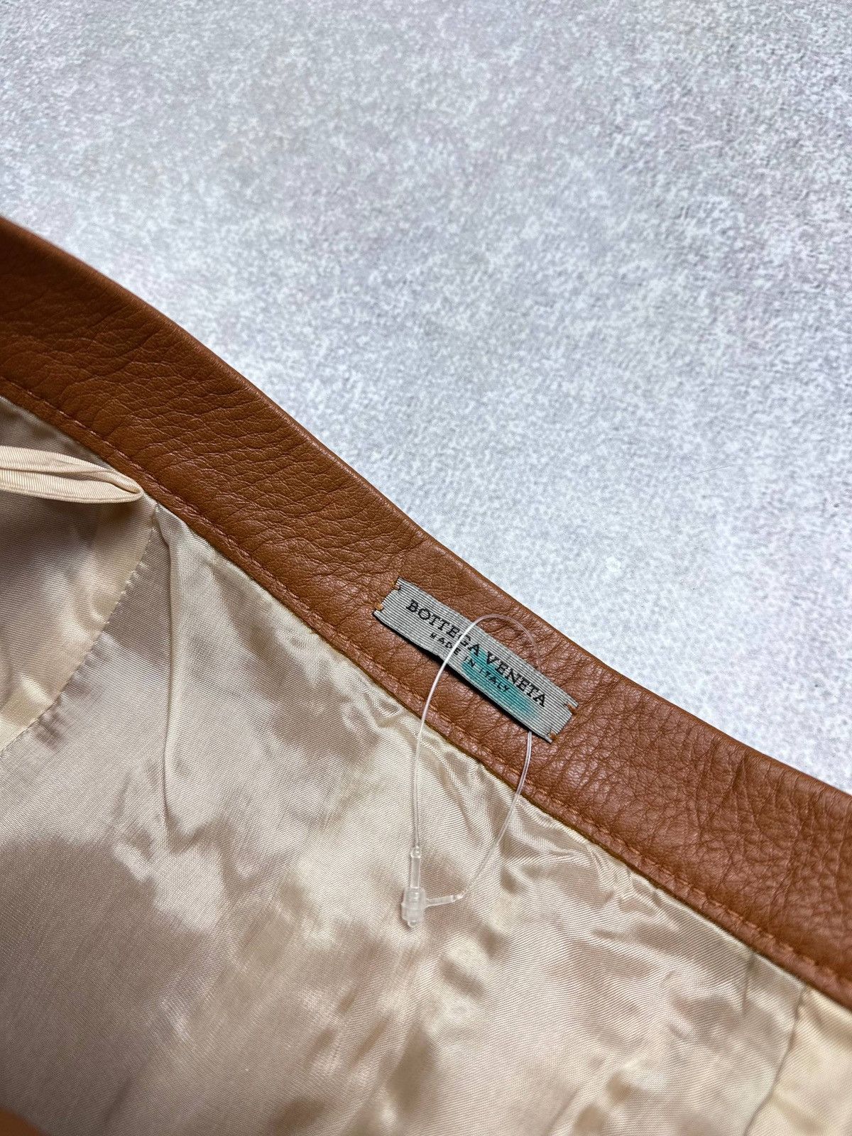 Bottega Veneta Bottega Venetta Genuine Leather Skirt IT 40 Size 27" / US 4 / IT 40 - 6 Thumbnail