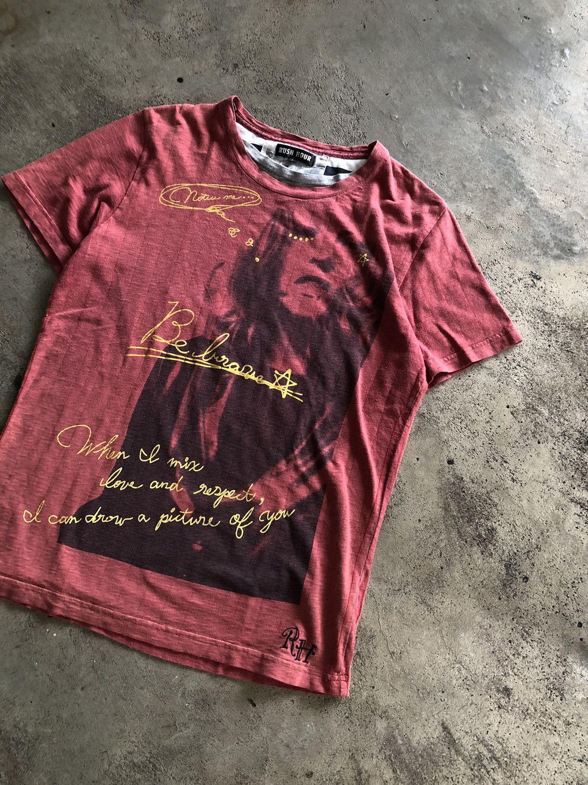 If Six Was Nine × Japanese Brand × Le Grande Bleu (L.G.B.) JAPANESE RUSH HOUR POEM SHIRT Size US L / EU 52-54 / 3 - 2 Thumbnail