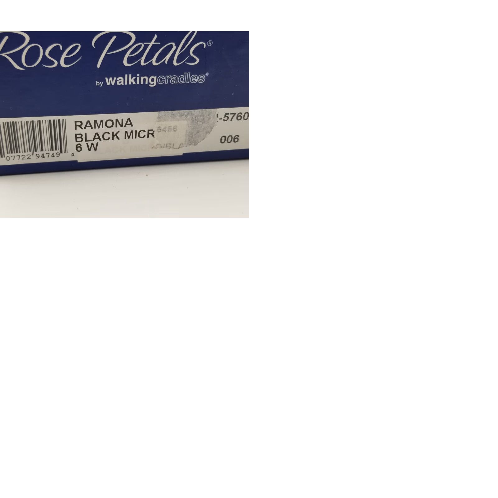 Vintage ROSE PETALS by Walking Cradles Ramona Black W Slingback Pumps - Size 6, Mid Heel, Buckle, Silver-Tone Accent, Women, Heel Shoes Size US 6 / IT 36 - 9 Thumbnail