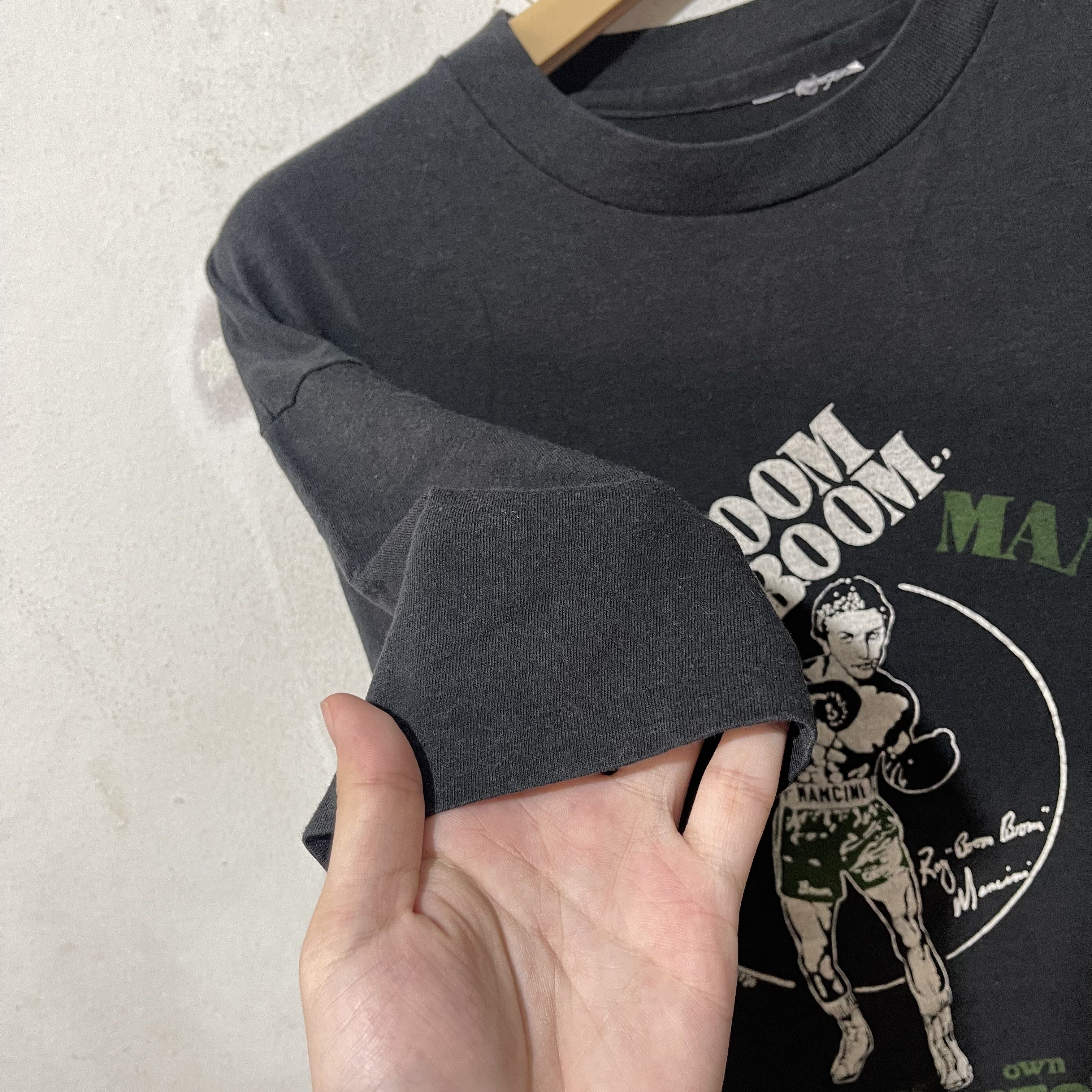 Vintage Vintage 80s Ray Boom Boom Mancini Shirt Size US XL / EU 56 / 4 - 4 Thumbnail