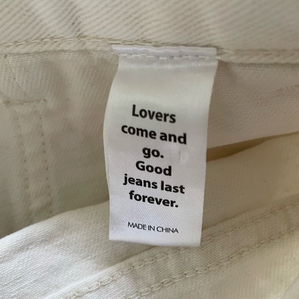 Pacsun PacSun White Cargo Dad Jeans $60 28 Size 28" / US 6 / IT 42 - 8 Thumbnail