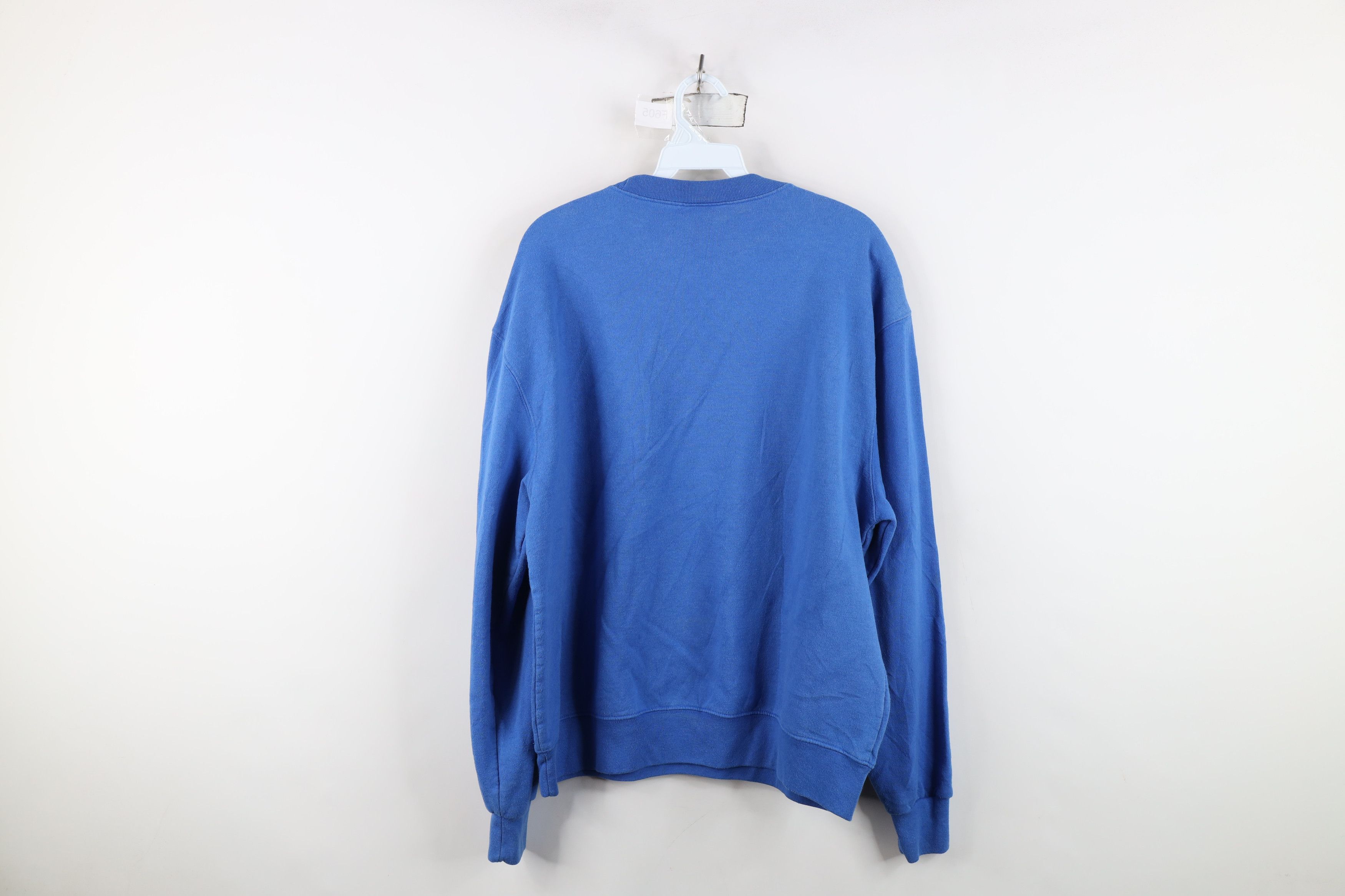Champion Vintage Champion Classic Logo Crewneck Sweatshirt Blue Size US L / EU 52-54 / 3 - 12 Thumbnail