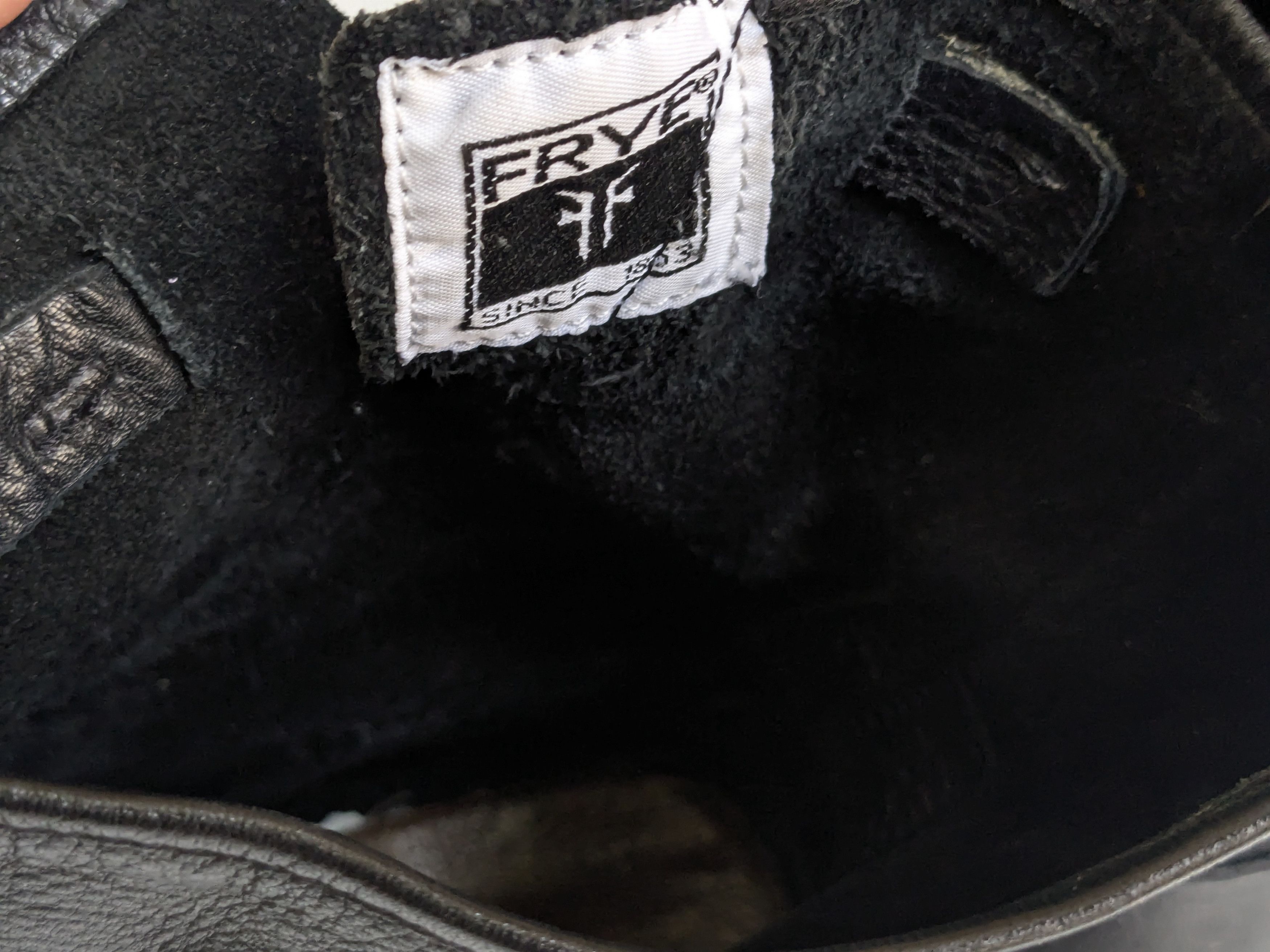 Frye Frye Engineer Boots Black Leather 7.5 Motorcycle Biker Size US 7.5 / EU 40-41 - 8 Thumbnail