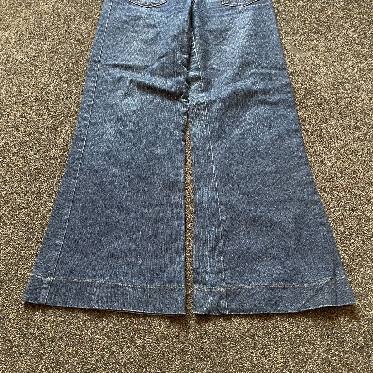 Vintage vintage pants bootcut jeans multi Y2K flared fade Size 32" / US 10 / IT 46 - 5 Thumbnail