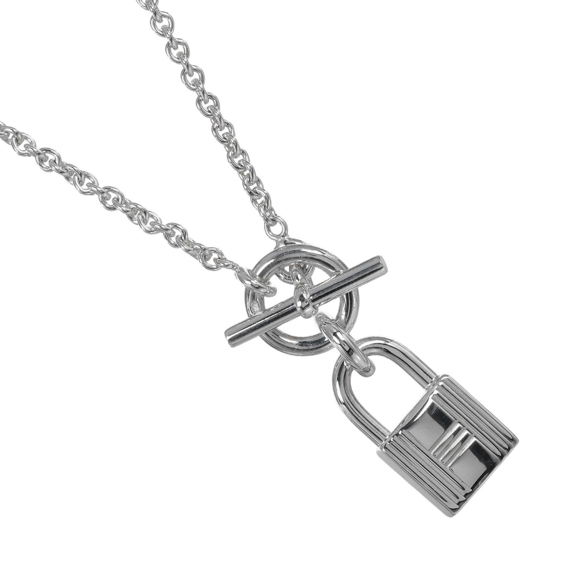 Hermes Hermes Cadena Amulet Necklace Silver 925 Approx. 12.16g Women's Size ONE SIZE - 1 Thumbnail