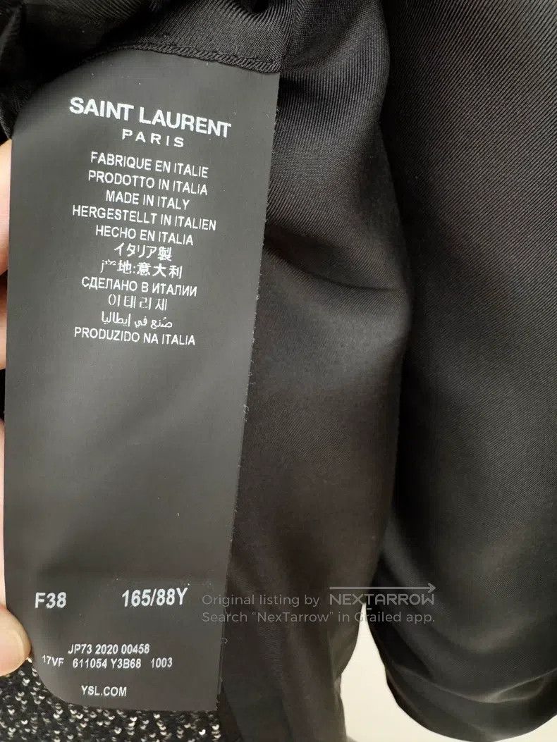 Saint Laurent Paris Saint Laurent Paris Coat Size XS / US 0-2 / IT 36-38 - 3 Thumbnail