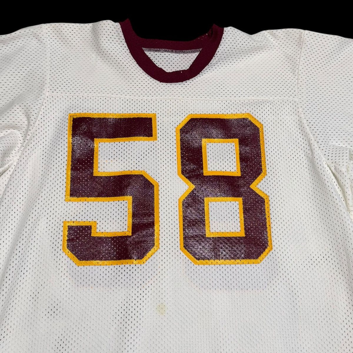NFL × Vintage 80s Washington Redskins Sandknit #58 Wilber Marshall XL Size US XL / EU 56 / 4 - 2 Thumbnail