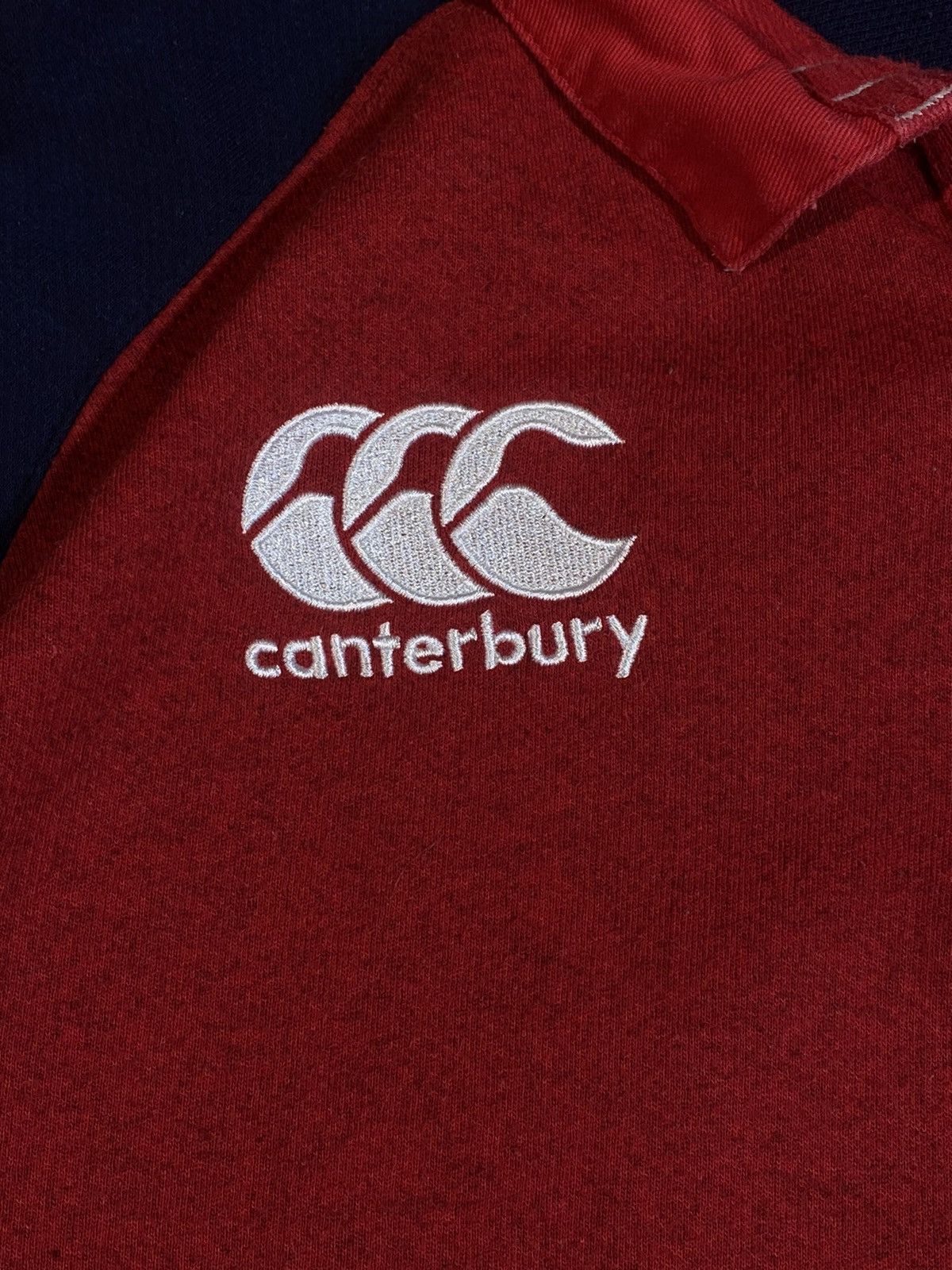 Canterbury of New Zealand Canterbury England hype y2k rugby shirt long sleeve Size US L / EU 52-54 / 3 - 8 Thumbnail