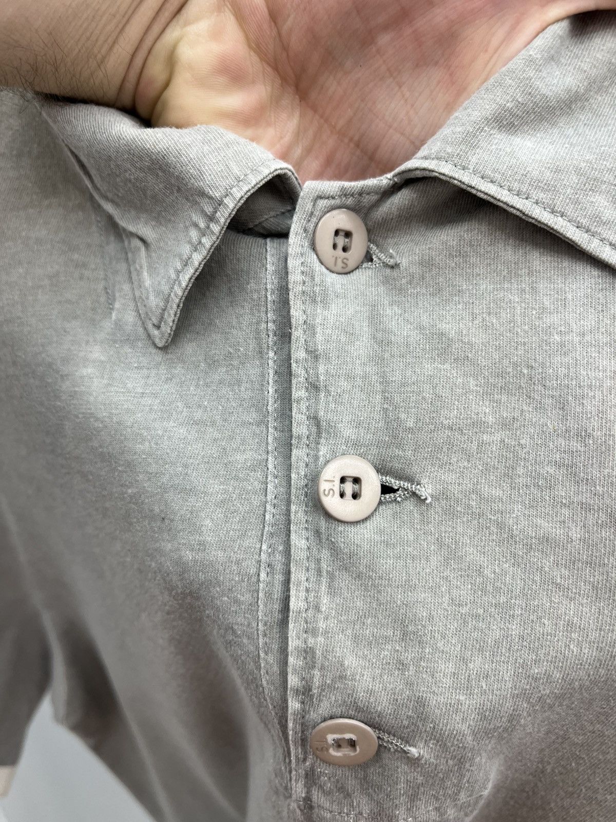 Stone Island Stone Island Denims Logo Polo Shirt Size US L / EU 52-54 / 3 - 4 Thumbnail