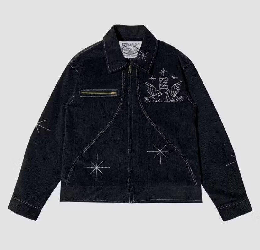 Other Corduroi jacket polini black streetwear Size US L / EU 52-54 / 3 - 2 Thumbnail