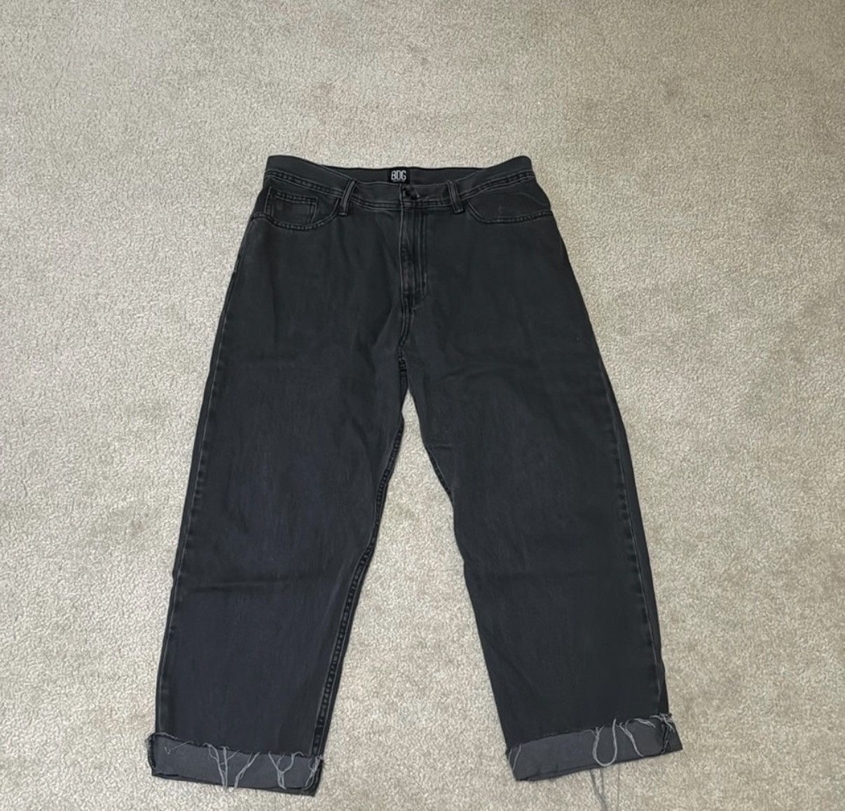 Urban Outfitters BDG Urban Outfitters Men's Bow Fit Black Jeans Size 32W 30L Size US 32 / EU 48 - 1 Thumbnail