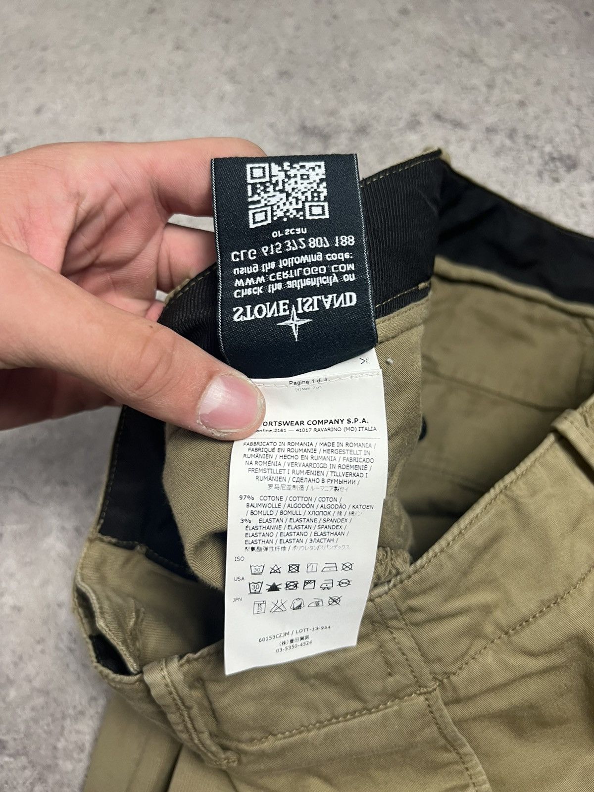Stone Island Stone Island Denim Pants Logo Size US 32 / EU 48 - 5 Thumbnail